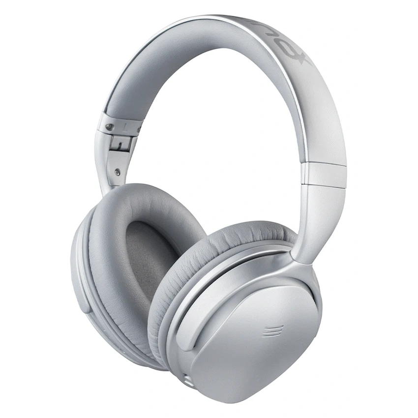 VolkanoX Silenco Series Active Noise Cancelling Bluetooth Headphones - Silver