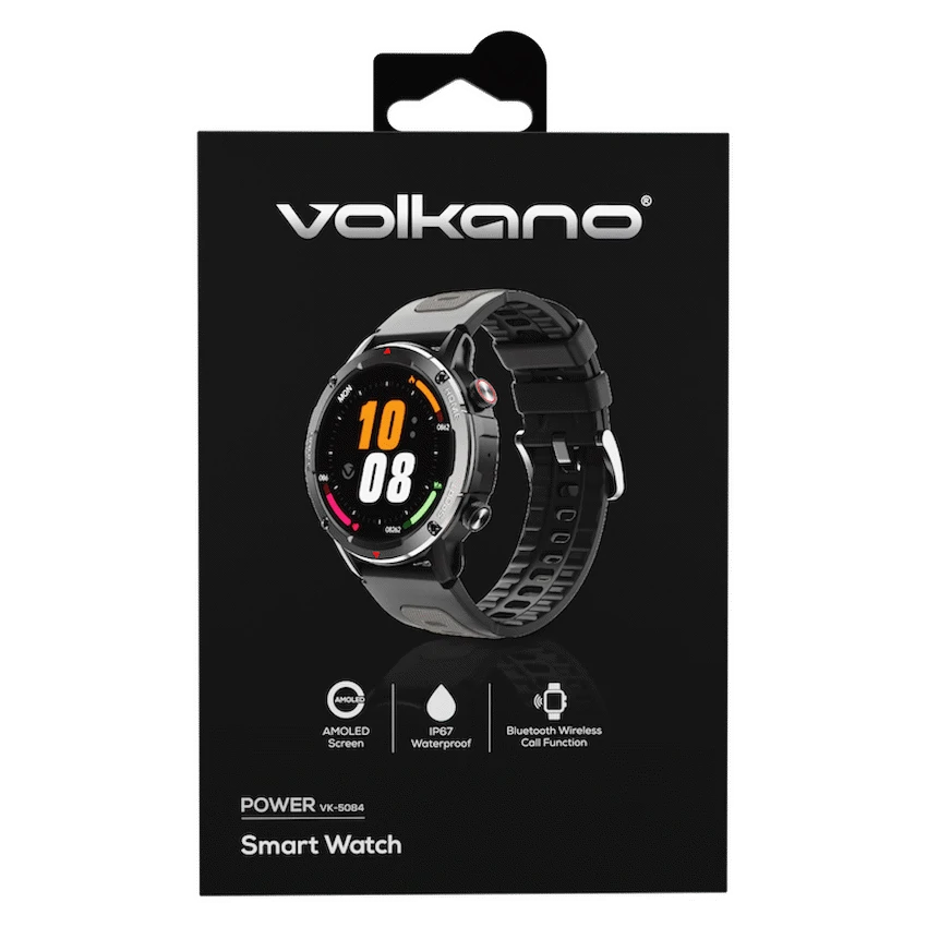 Volkano Power Series Smart Watch - Black - Image 2