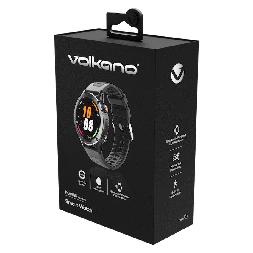 Volkano Power Series Smart Watch - Black - Image 3