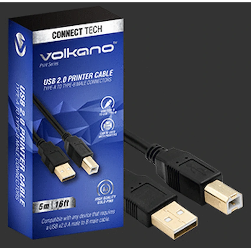Volkano Print Series USB Printer Cable 3m - Image 3