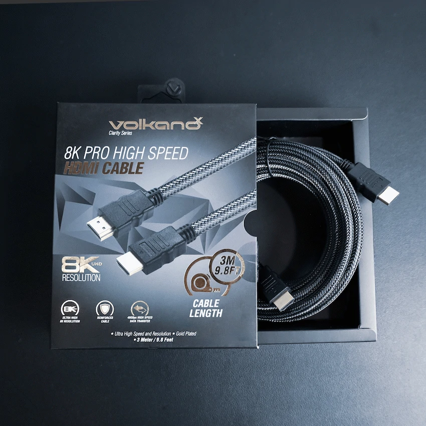VolkanoX Clarity series 8K Ultra HD HDMI Cable 3 m - Image 3