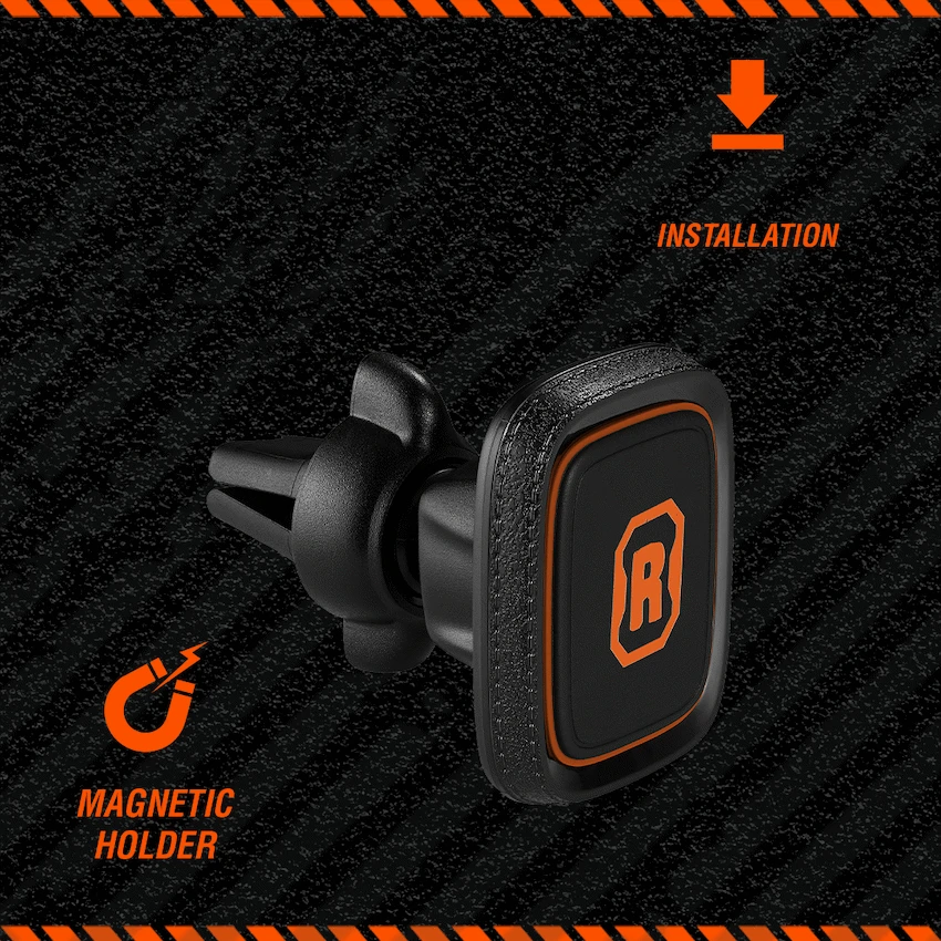 Rugged by Volkano Magnetic Car Air Vent Phone Holder - Image 2