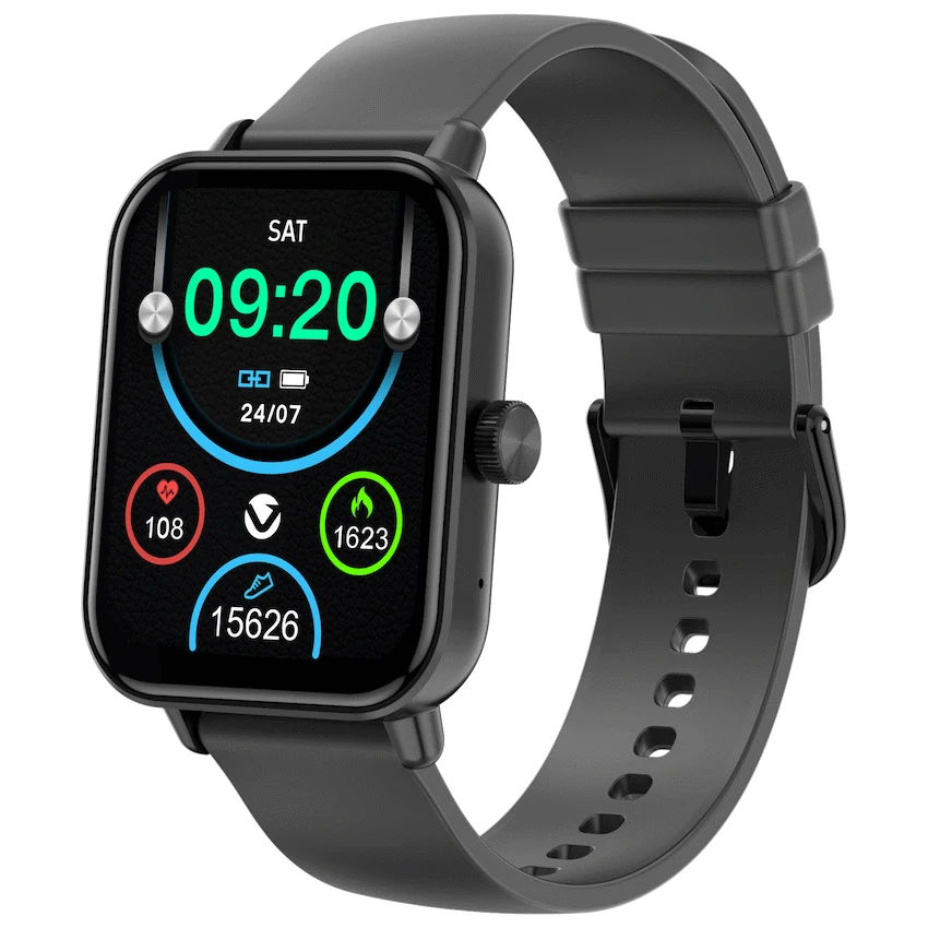 Volkano Chroma Series Smartwatch with Dark Grey Strap