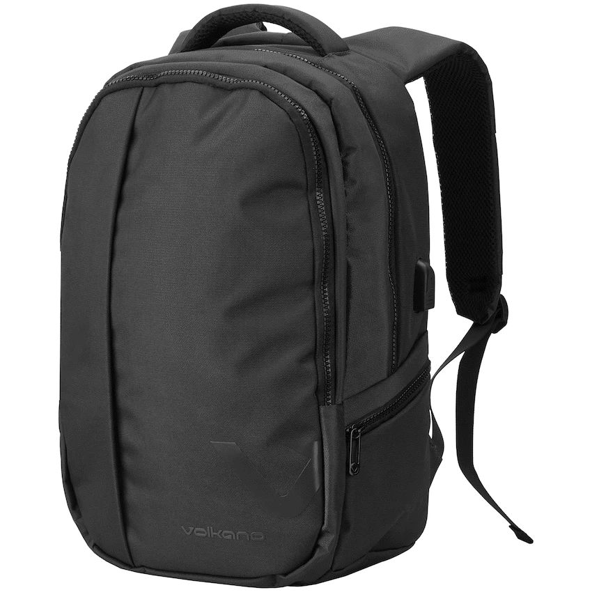 Volkano Midtown 15.6" Laptop Backpack - Black