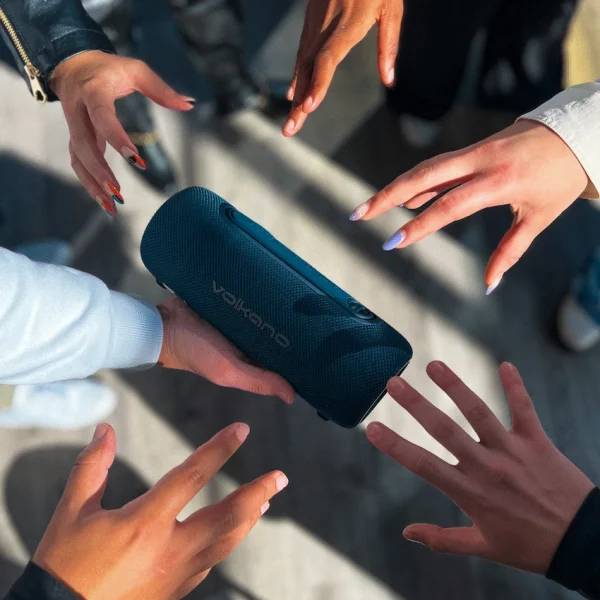 Volkano Mini Mamba 2.0 Series Bluetooth Speaker - Blue - Image 11