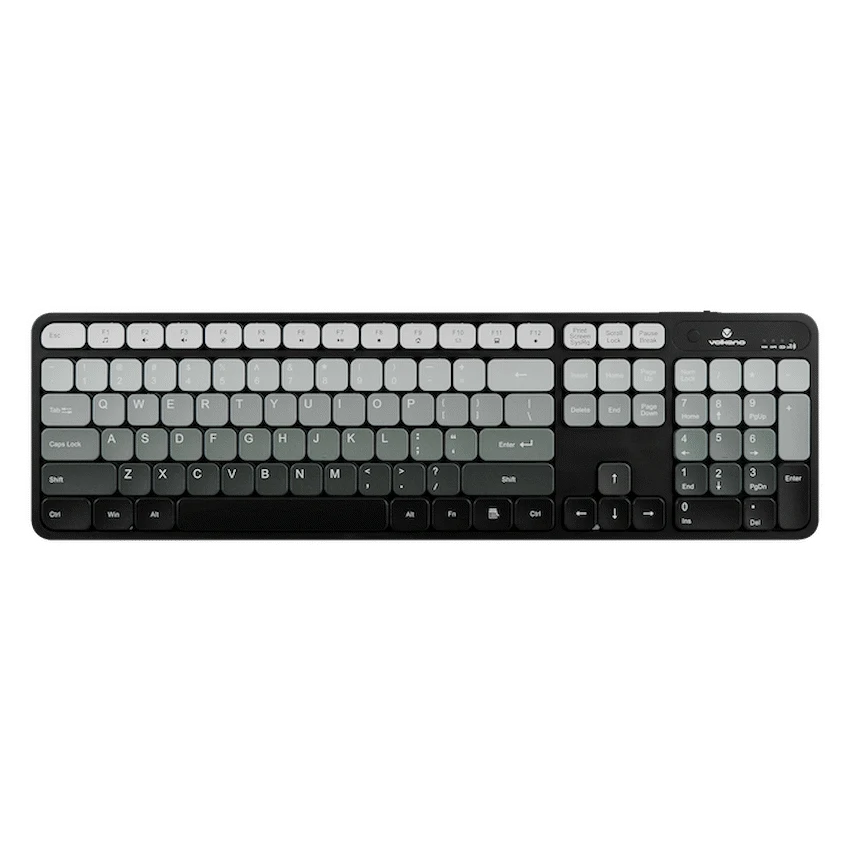 Volkano Prism Series Bluetooth Wireless Keyboard and Mouse - Grey - Image 2