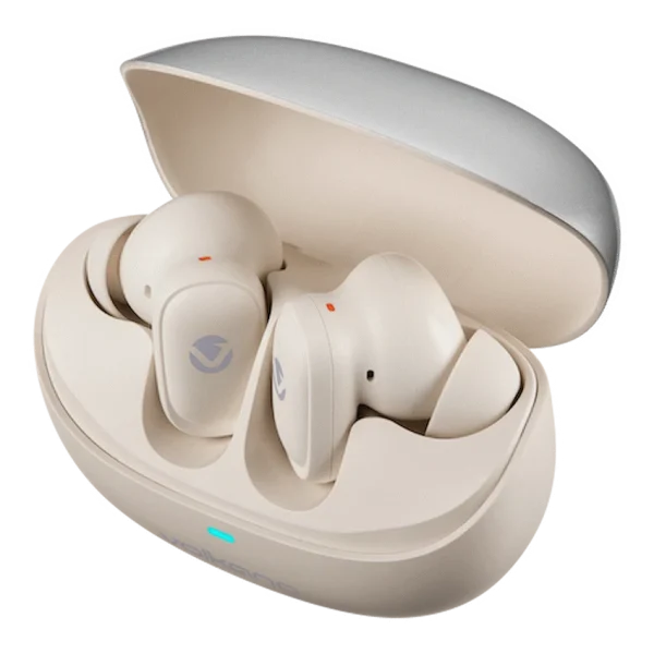 Volkano Sugar-Cube Active Noise-Cancelling True Wireless Earphones - Nude - Image 3