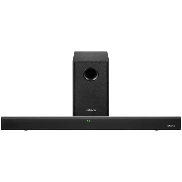 Volkano Cascade 50w Soundbar + Wired Subwoofer - Black