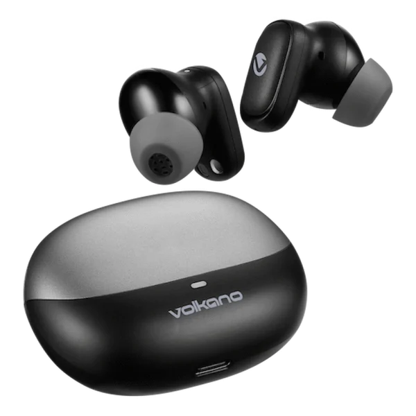 Volkano Sugar-Cube Active Noise Cancelling True Wireless Earphones - Black - Image 3