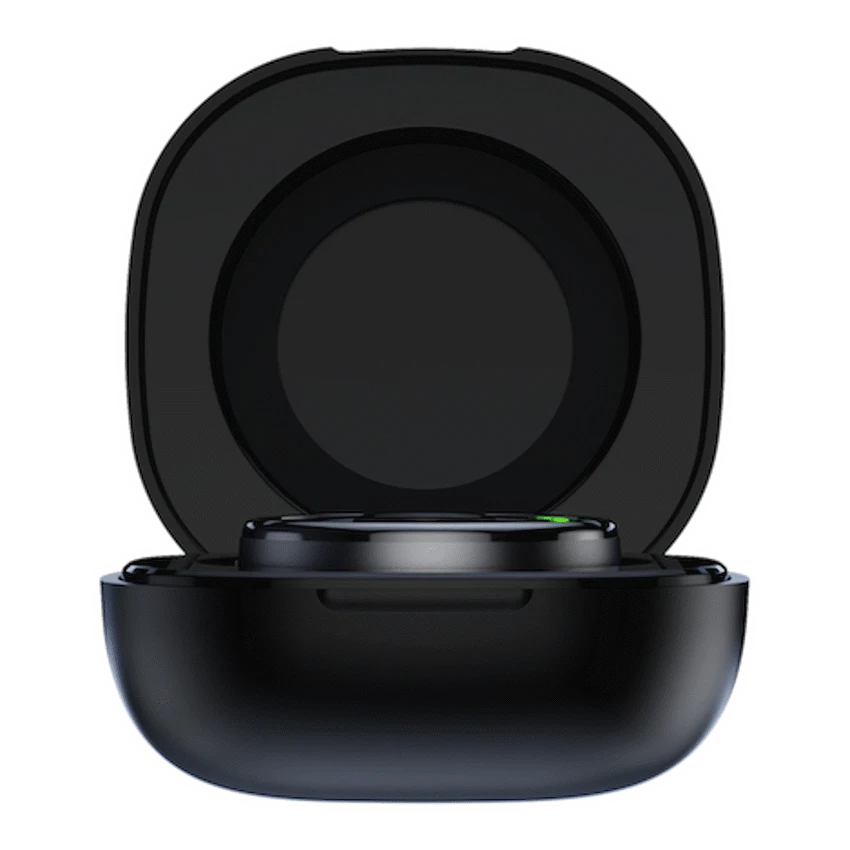 Volkano Ring Series Smart Ring with Charge Case - Black 19.8mm - Image 2