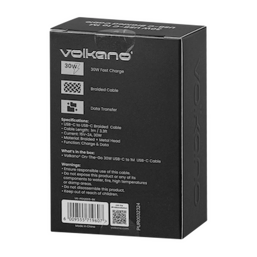 Volkano On-The-Go Type-C to Type-C 30w - Image 3