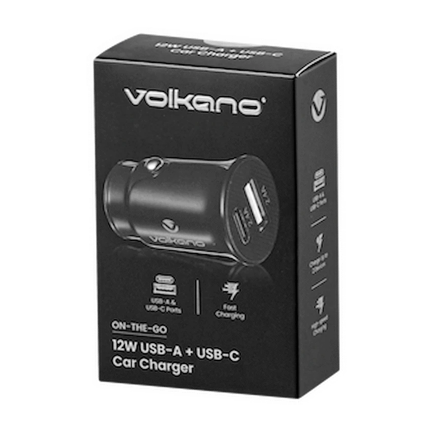 Volkano On the Go USB Plus Type-C Car Charger - Image 3
