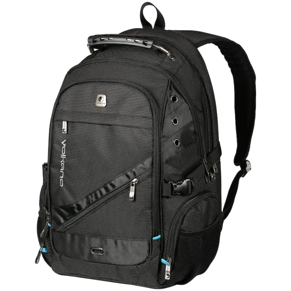 Volkano G-Unit Backpack - Black/Grey/Turquoise