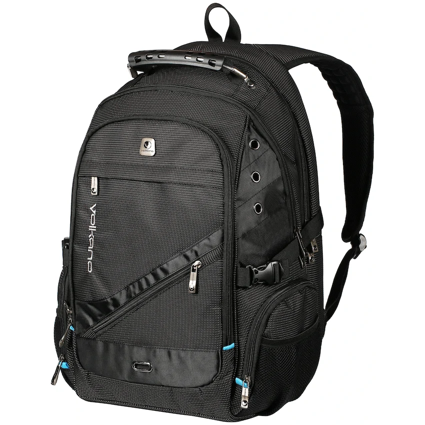 Volkano G-Unit Backpack - Black/Grey/Turquoise