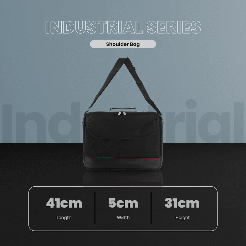 Volkano Industrial Series Shoulder Bags - Black - Image 16