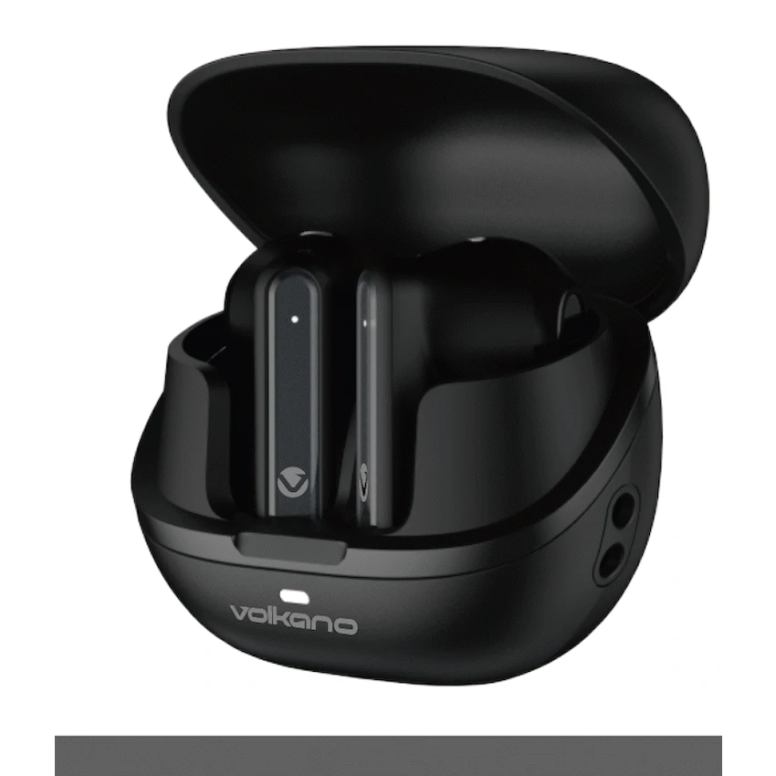 Volkano QuietFit - TWS Earphones with ANC & ENC- Black - Image 3