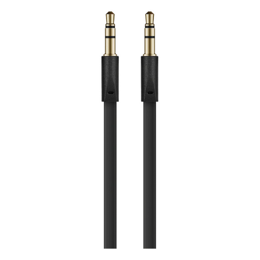 Volkano Slim Series Aux Cable 2m - Black - Image 4