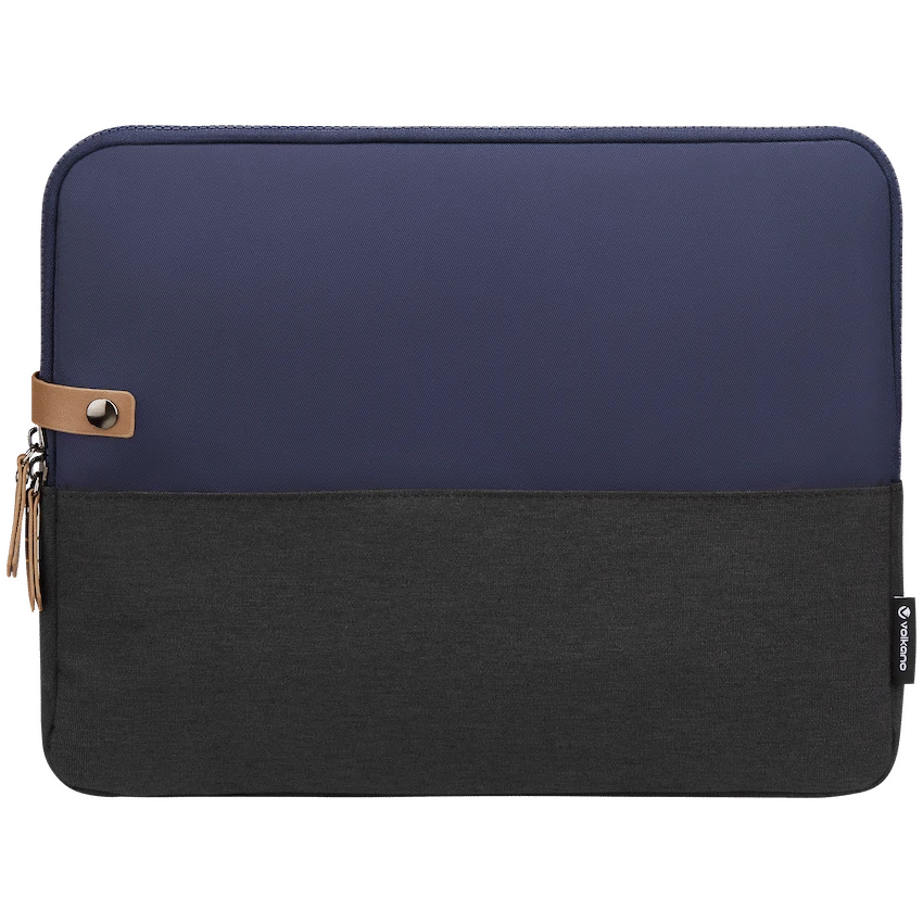 Volkano Graco 14.1" Laptop Sleeve Navy Grey