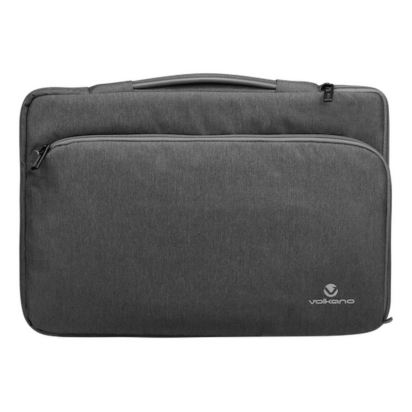 Volkano Deluxe 15.6" Laptop Sleeve - Charcoal - Image 2