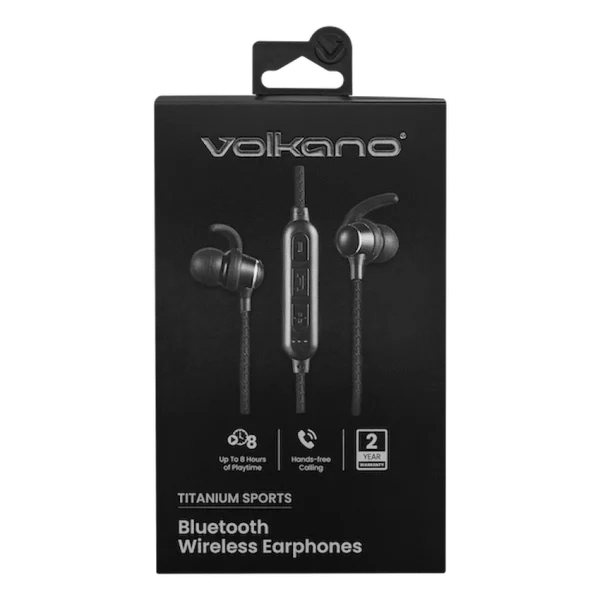 Volkano Titanium Sports Series Bluetooth Earphones - Image 3