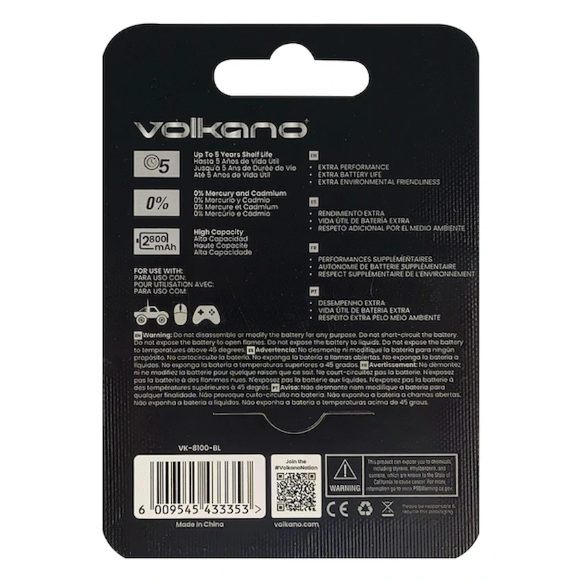 Volkano Extra series Alkaline Batteries AA pack of 4 - Image 3