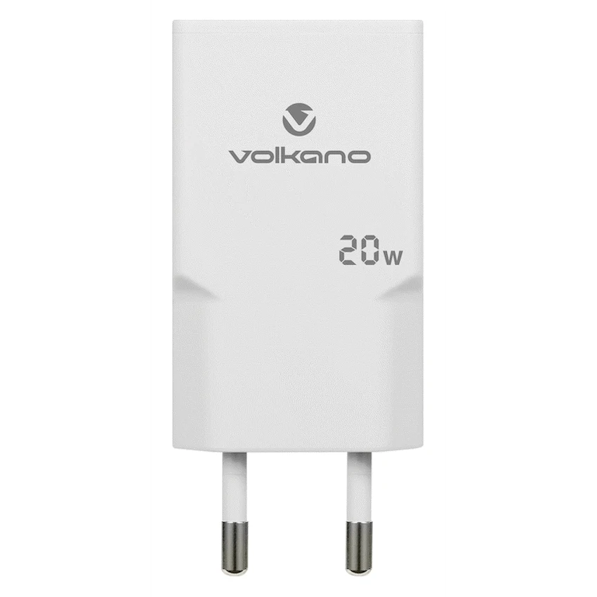 Volkano Mighty Series 20w Dual USB-A & USB-C GaN Wall Charger - Image 2