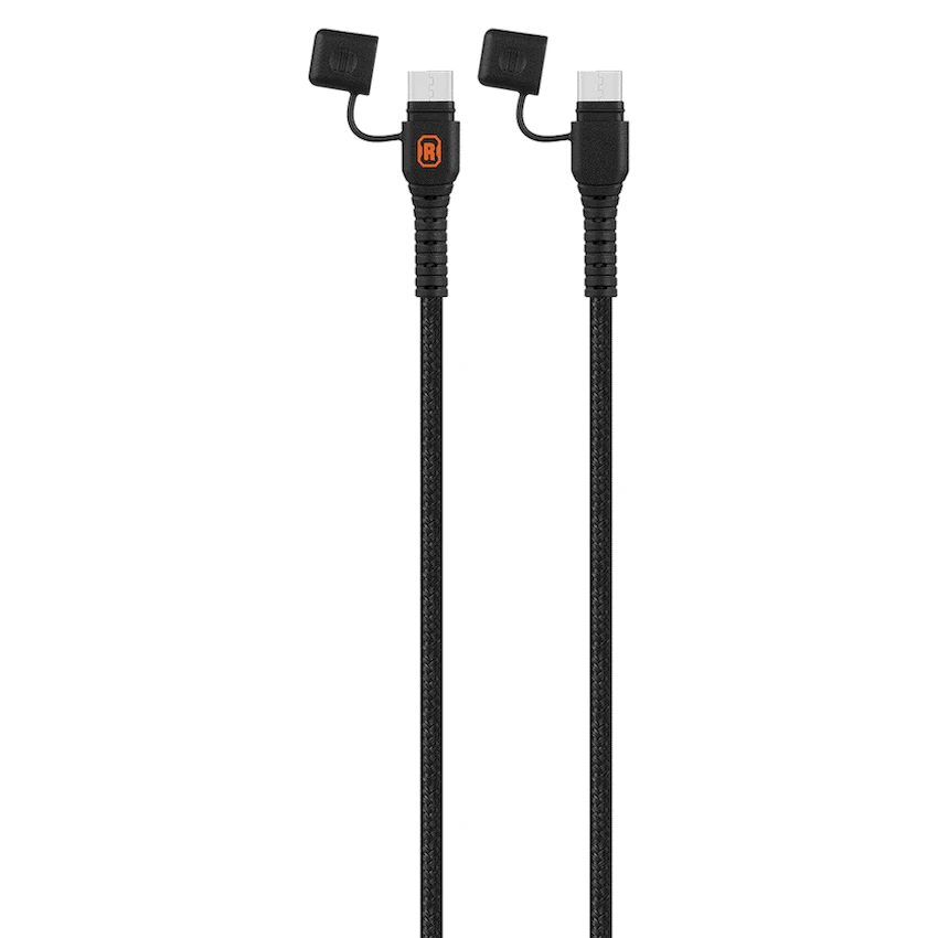 Rugged by Volkano Water- and Dust-Proof Type-C to Type-C Cable - 1.2m - Image 2