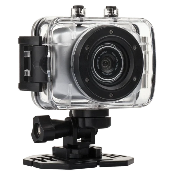 Volkano Excite Cam - HD Action Cam 720P/1.3MP - Silver - Image 3